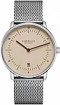 Naos Quartz Date Sand Dial Mesh Bracelet
