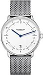 Sternglas Naos Quartz Date White Dial Mesh S01-NA44-MI04