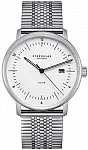 Sternglas Naos Solar Date White Dial Steel Bracelet S01-NS01-ME08