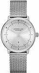 Sternglas Naos XS Edition Elyra Quartz Date White Dial Mesh S01-NDE10-MI01