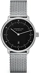 Naos XS Quartz Date Black Dial Mesh