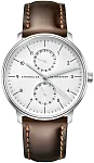 Sternglas Zirkel X Quartz Date White Dial S01-XX01-BR03