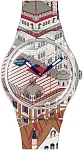 Swatch x Art Peace Hotel New Gent BUND-ASTIC by FENG BIN SUOZ371