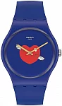 Swatch New Gent HEART IN BLUE BY SWATCH SO29Z701