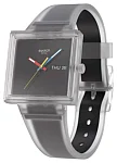 Swatch Square Biosourced WHAT IF... SEE THRU BLACK? SO38K700