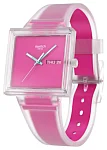 Swatch Square Biosourced WHAT IF... SEE THRU MAGENTA? SO38K705