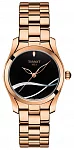 Tissot T-Wave Rose Gold PVD Bracelet Black Dial T112.210.33.051.00