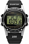 Atlantis 100 40mm Digital Silver Case Black Strap