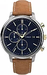 Chicago Chronograph 45mm Leather Strap