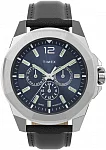 Essex Avenue Multifunction 44mm Leather Strap