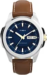 Essex Day-Date 45mm Leather Strap