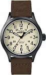 Timex Expedition Scout 40mm Leather Strap Indiglo T49963