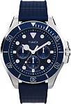 Timex Harborside Coast Multifunction 43mm Rubber Strap TW2Y33400