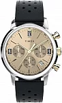 Marlin Chronograph Tachymeter 40mm Leather Strap