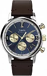 Marlin Chronograph Tachymeter 40mm Leather Strap