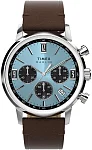 Marlin Chronograph Tachymeter 40mm Leather Strap