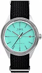 Marlin Jet Automatic 38mm Ice Blue Fabric Strap