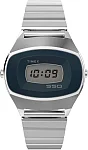 Timex Q Timex 1975 SSQ Digital Reissue 38mm Stainless Steel Bracelet TW2Y06100