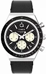 Q Timex Chronograph 40mm Leather Strap