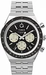 Q Timex Chronograph 40mm Stainless Steel Bracelet