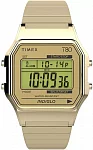 T80 34mm Stainless Steel Gold PVD Bracelet Indiglo