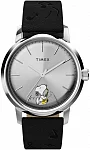 x Peanuts Marlin Automatic Saxophonist 40mm Leather Strap Watch