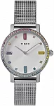 Transcend 31mm Crystals Stainless Steel Mesh Bracelet