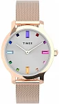 Transcend 31mm Stainless Steel Rose Gold PVD Mesh