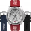 UFC Icon Chronograph 45mm Silicone Straps Gift Set