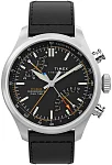 Waterbury Ace Fly-Back Chronograph 43mm Leather Strap