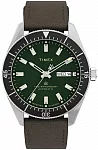 Waterbury Dive Automatic Day-Date 40mm Leather Strap