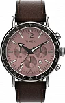 Waterbury Traditional Chronograph 43mm Leather Strap