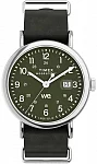 Weekender 40mm Leather Strap Silver Tone Case