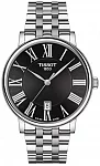 Carson Quartz Steel Bracelet Black Dial