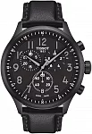 Chrono XL Pilot Black Strap Black Dial Black PVD
