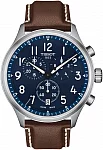 Chrono XL Pilot Brown Strap Blue Dial