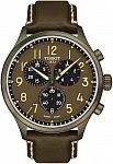 Chrono XL Pilot Brown Strap Brown Dial Gunmetal PVD
