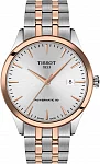 Tissot Classic Dream Powermatic 80 Silver Dial Rose Gold Bicolor PVD Steel Bracelet T158.407.22.031.01