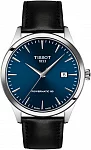 Tissot Classic Dream Powermatic 80 Blue Dial Black Leather Strap T158.407.16.041.00