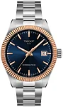 Tissot Gentleman Powermatic 80 Blue Dial 38mm 18k Rose Gold Bezel T934.807.41.041.00