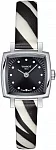 Lovely Square Black Dial Diamonds Zebra
