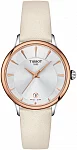 Odaci-T White Silver Dial Rose Gold PVD Straps Set