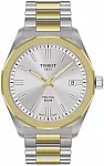 PRC 100 Solar 39mm Quartz Silver Dial Gold Bicolor PVD Bracelet