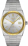 PRX 40 Powermatic 80 Silver Dial 18k Gold Bezel