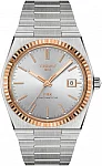 PRX 40 Powermatic 80 Silver Dial 18k Gold Bezel