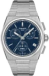 Tissot PRX 41 Chrono Steel Bracelet Blue Dial T137.417.11.041.00