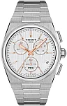 Tissot PRX 41 Chrono Steel Bracelet Silver Dial T137.417.11.031.00