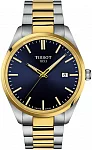 PR 100 Dark Blue Dial Bicolor Yellow Gold PVD