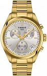 PR 100 Chrono Silver Dial Yellow PVD
