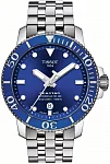 Tissot Seastar 1000 Automatic Powermatic 80 43mm Steel Bracelet Blue Dial T120.407.11.041.00